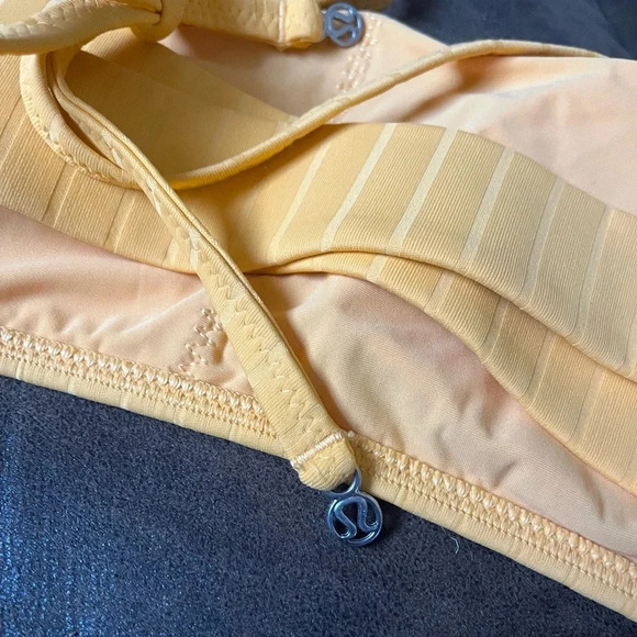 Lululemon NWT Ribbed High-Waist Skimpy-Fit Swim Bottom & Halter Cross-back Top-8 - Picture 8 of 13